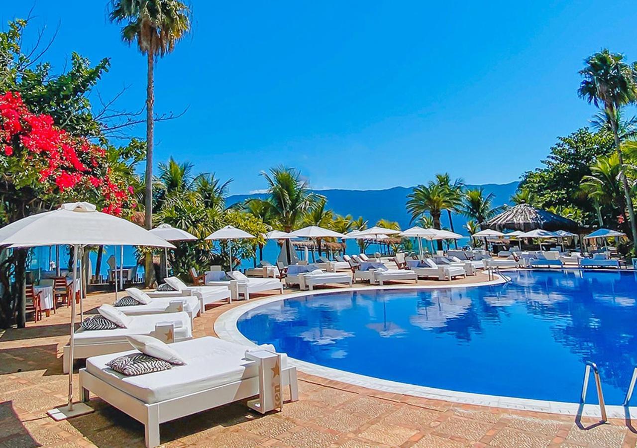 Dpny Beach Hotel & Spa Ilhabela Dış mekan fotoğraf The pool at the resort