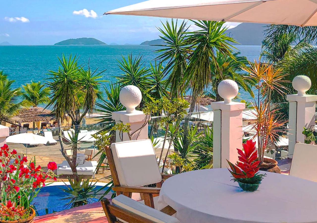 Dpny Beach Hotel & Spa Ilhabela Dış mekan fotoğraf View of the beach from the hotel