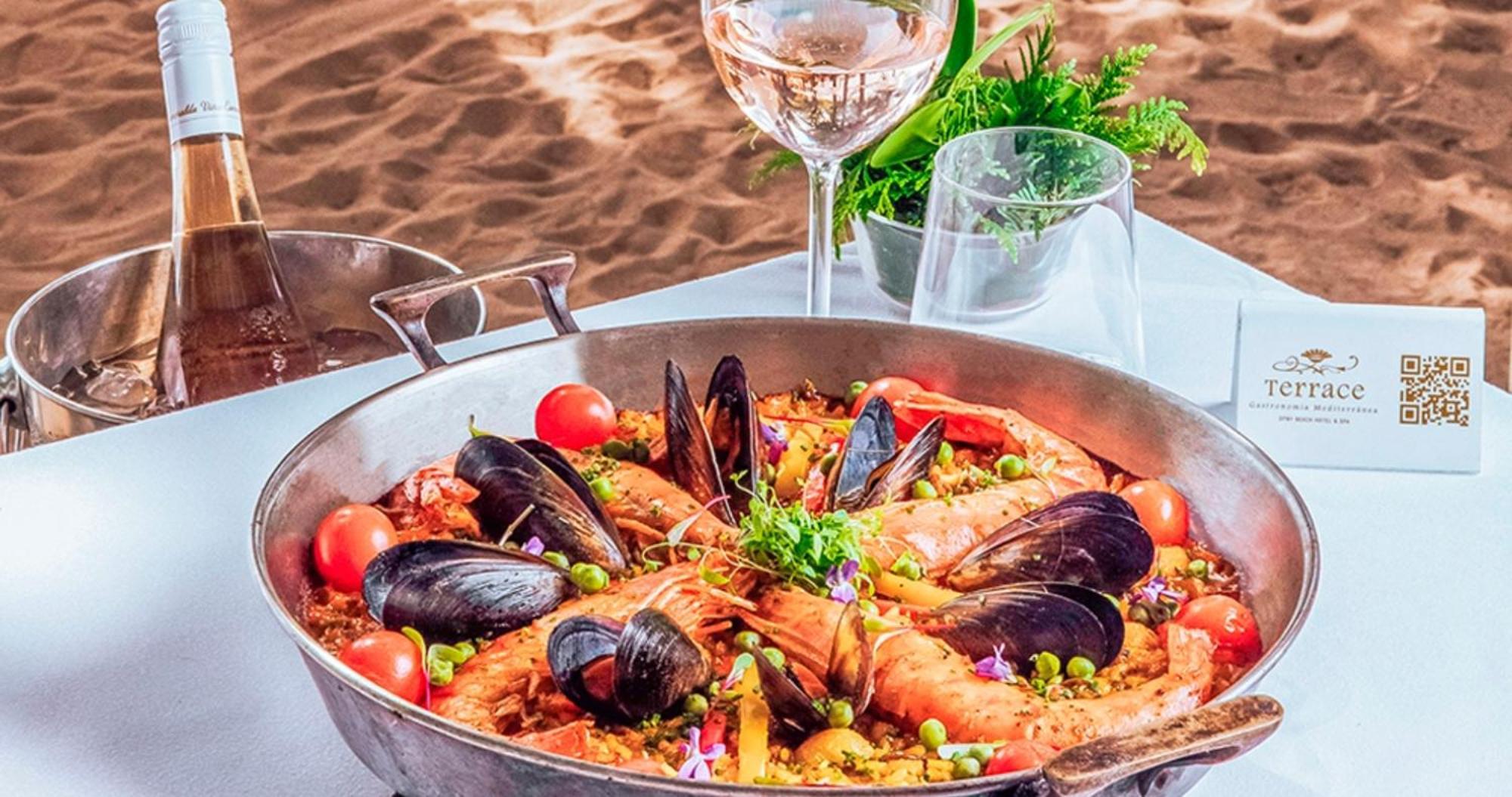 Dpny Beach Hotel & Spa Ilhabela Dış mekan fotoğraf Paella