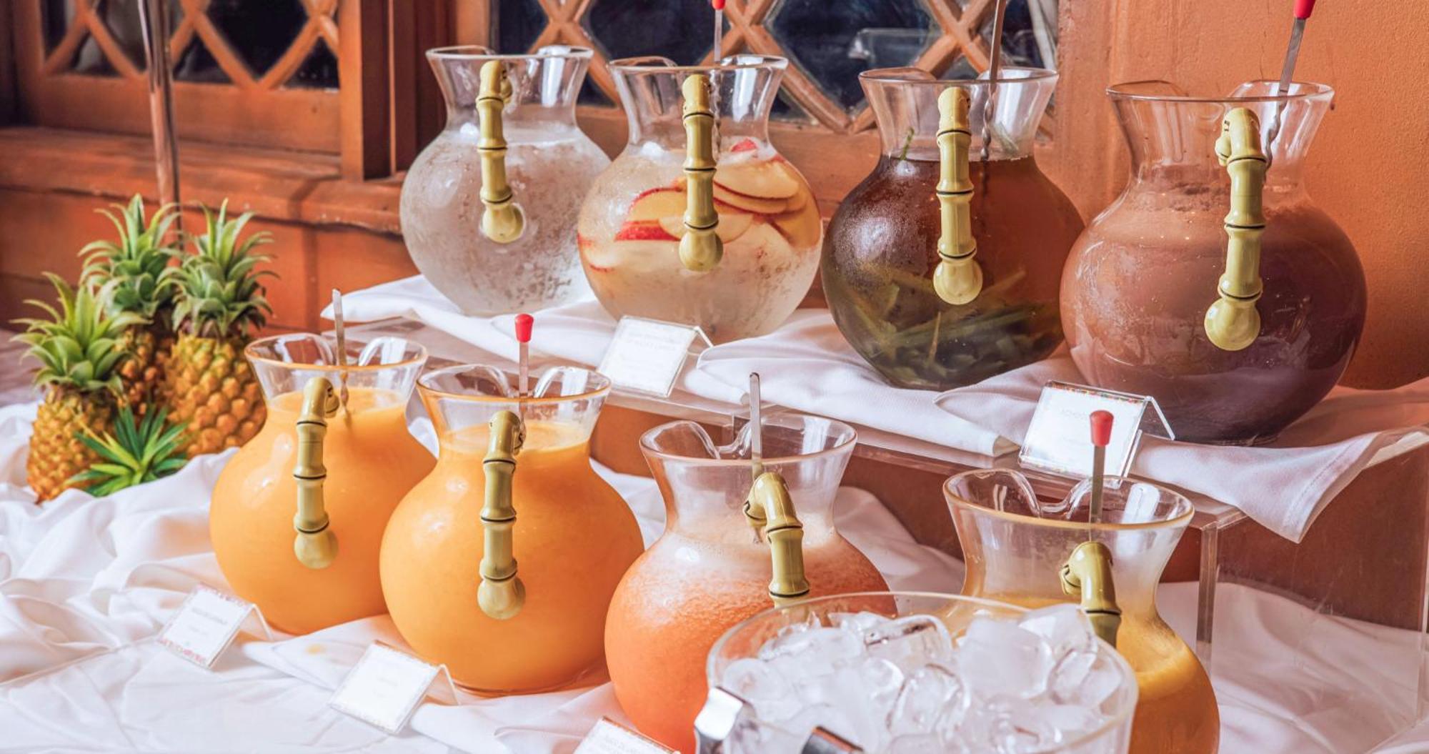 Dpny Beach Hotel & Spa Ilhabela Dış mekan fotoğraf Fruit juice
